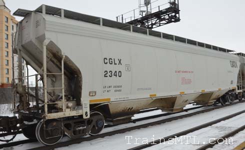 Car/wagon CGLX2340 right side / coté droit